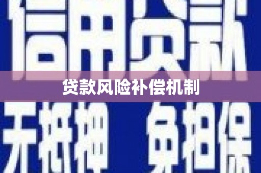 射洪贷款风险补偿机制