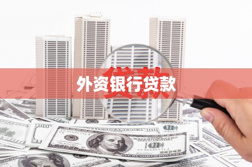射洪外资银行贷款