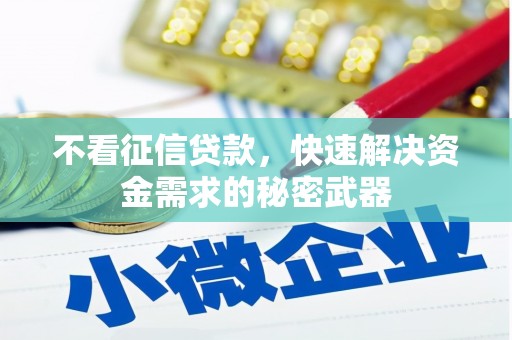 射洪不看征信贷款，快速解决资金需求的秘密武器