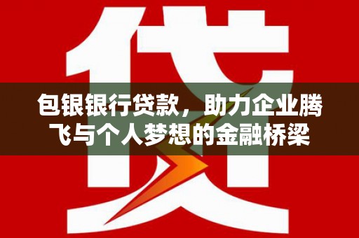射洪包银银行贷款，助力企业腾飞与个人梦想的金融桥梁