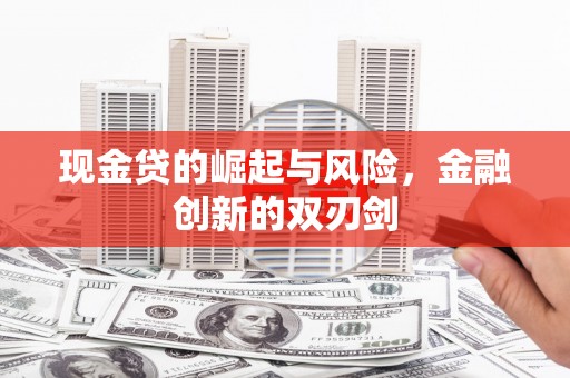 射洪现金贷的崛起与风险，金融创新的双刃剑
