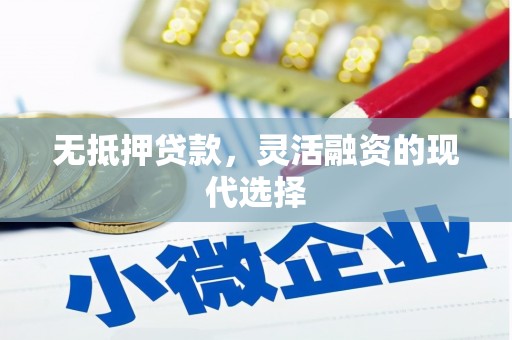 射洪无抵押贷款，灵活融资的现代选择