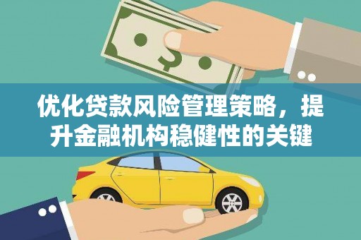 射洪优化贷款风险管理策略，提升金融机构稳健性的关键