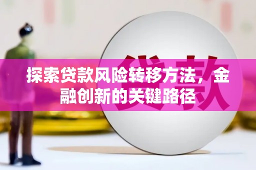 射洪探索贷款风险转移方法，金融创新的关键路径