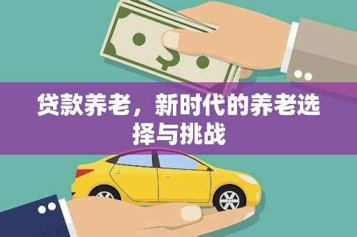 射洪贷款养老，新时代的养老选择与挑战
