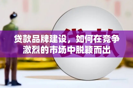 射洪贷款品牌建设，如何在竞争激烈的市场中脱颖而出