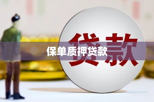 射洪保单质押贷款