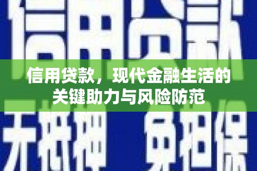 射洪信用贷款，现代金融生活的关键助力与风险防范