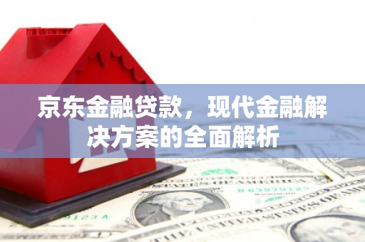 射洪京东金融贷款，现代金融解决方案的全面解析