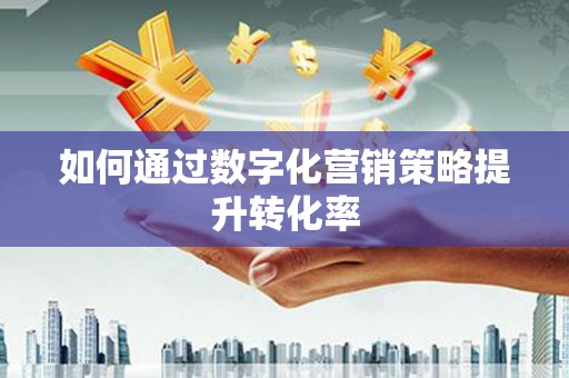 射洪如何通过数字化营销策略提升转化率