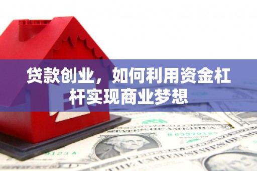 射洪贷款创业，如何利用资金杠杆实现商业梦想