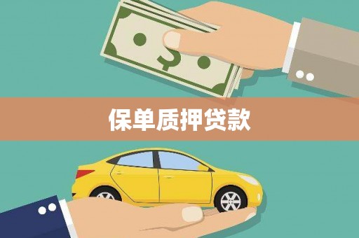 射洪保单质押贷款