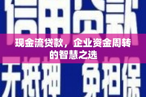 射洪现金流贷款，企业资金周转的智慧之选