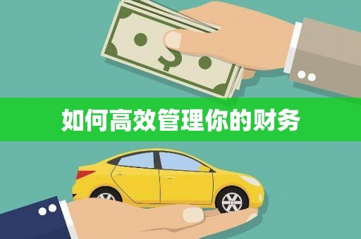 射洪如何高效管理你的财务