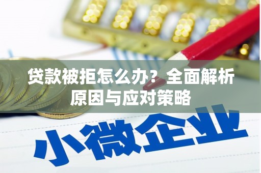 射洪贷款被拒怎么办？全面解析原因与应对策略