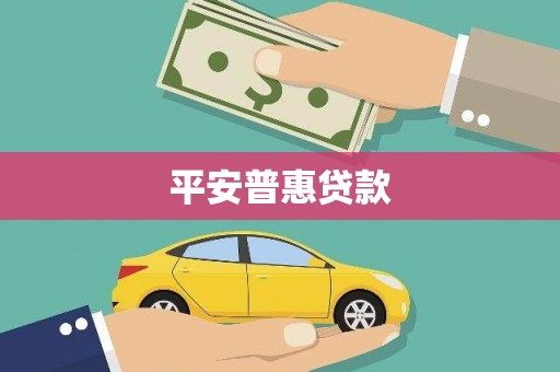 射洪平安普惠贷款